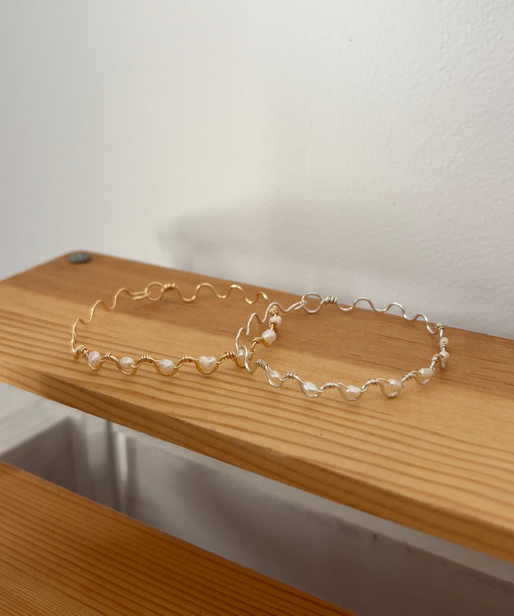 Pearl Wave Bracelet