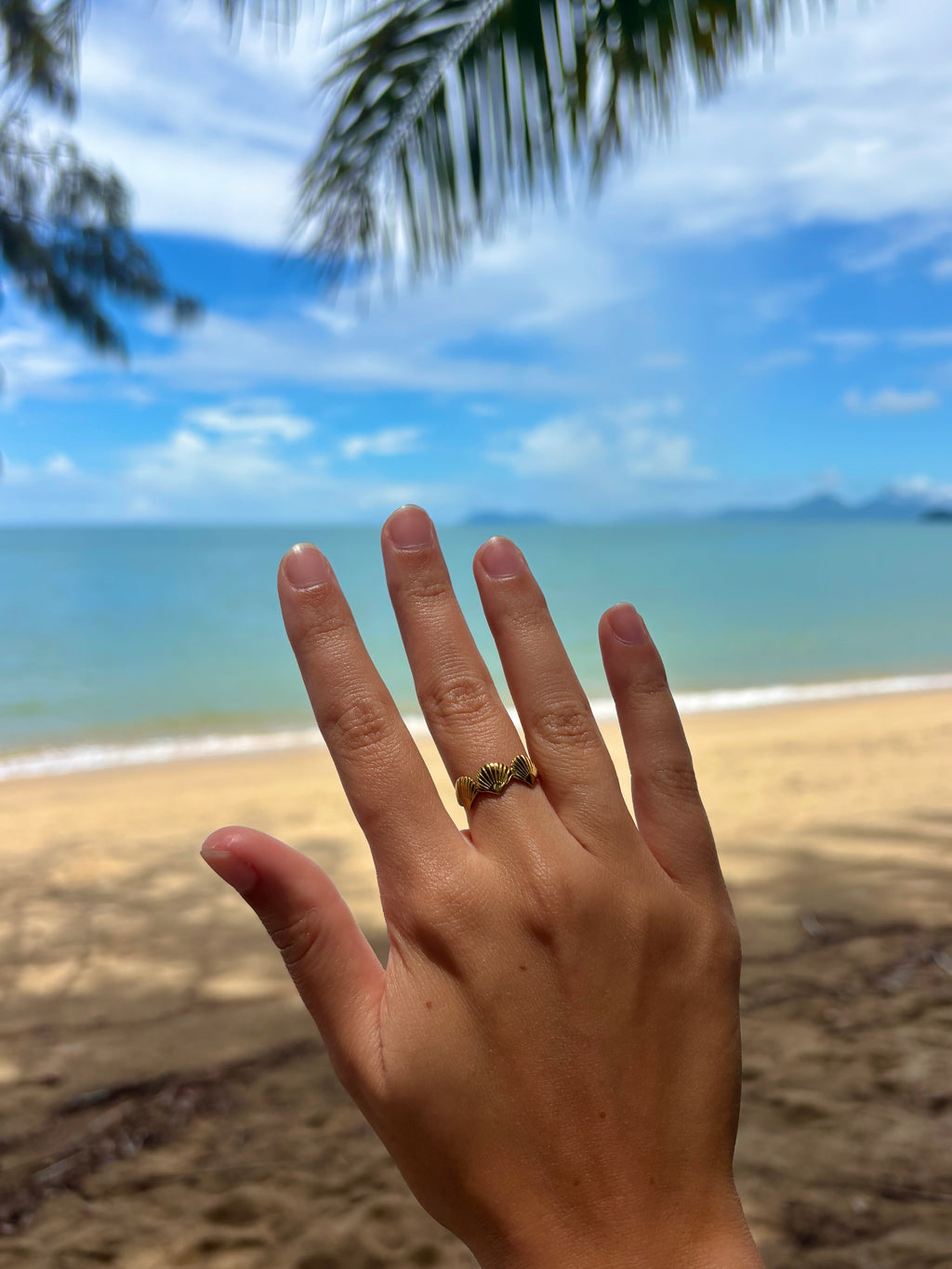 Triple Shell Ring