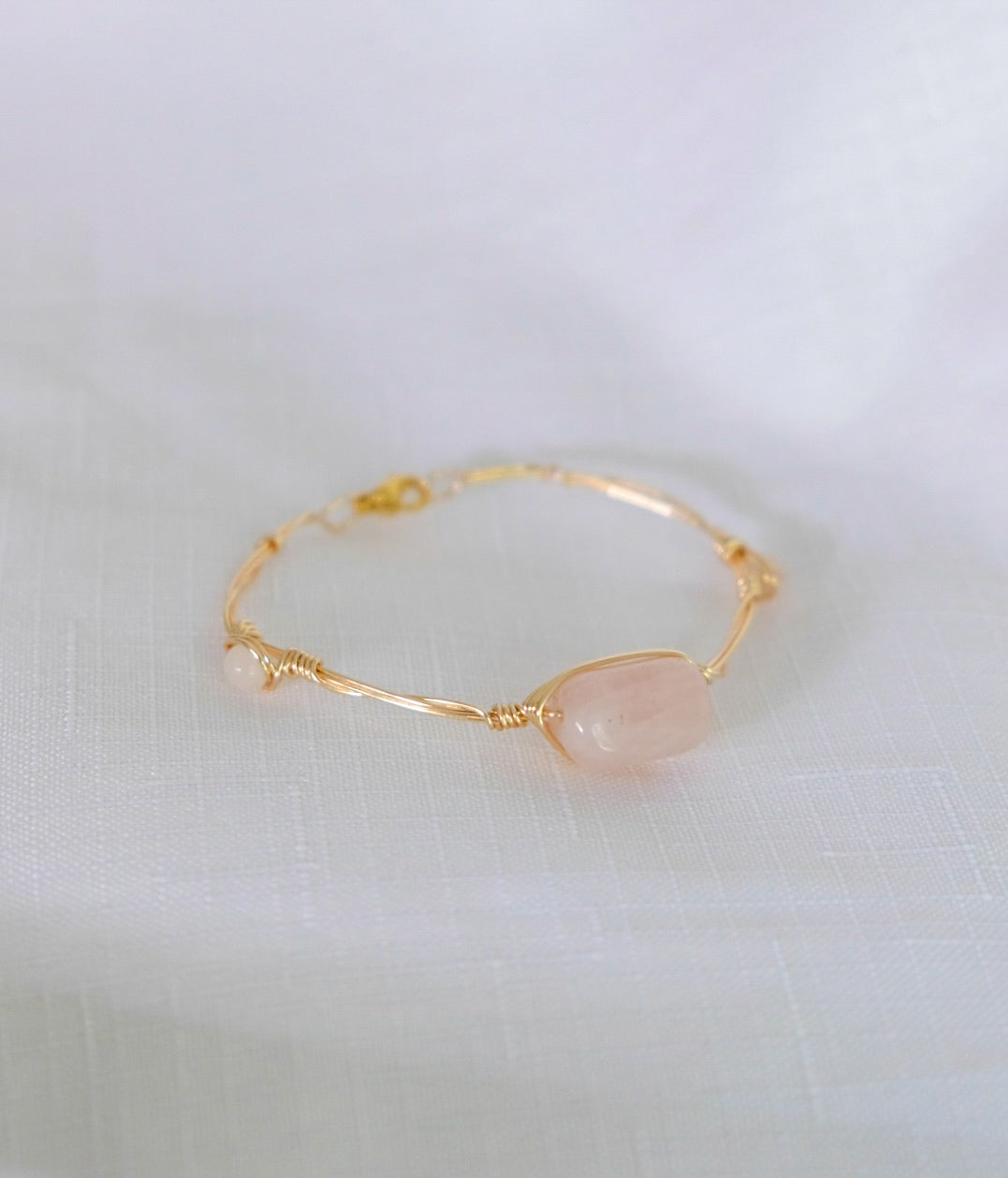 Origin Bracelet with Rose Quartz