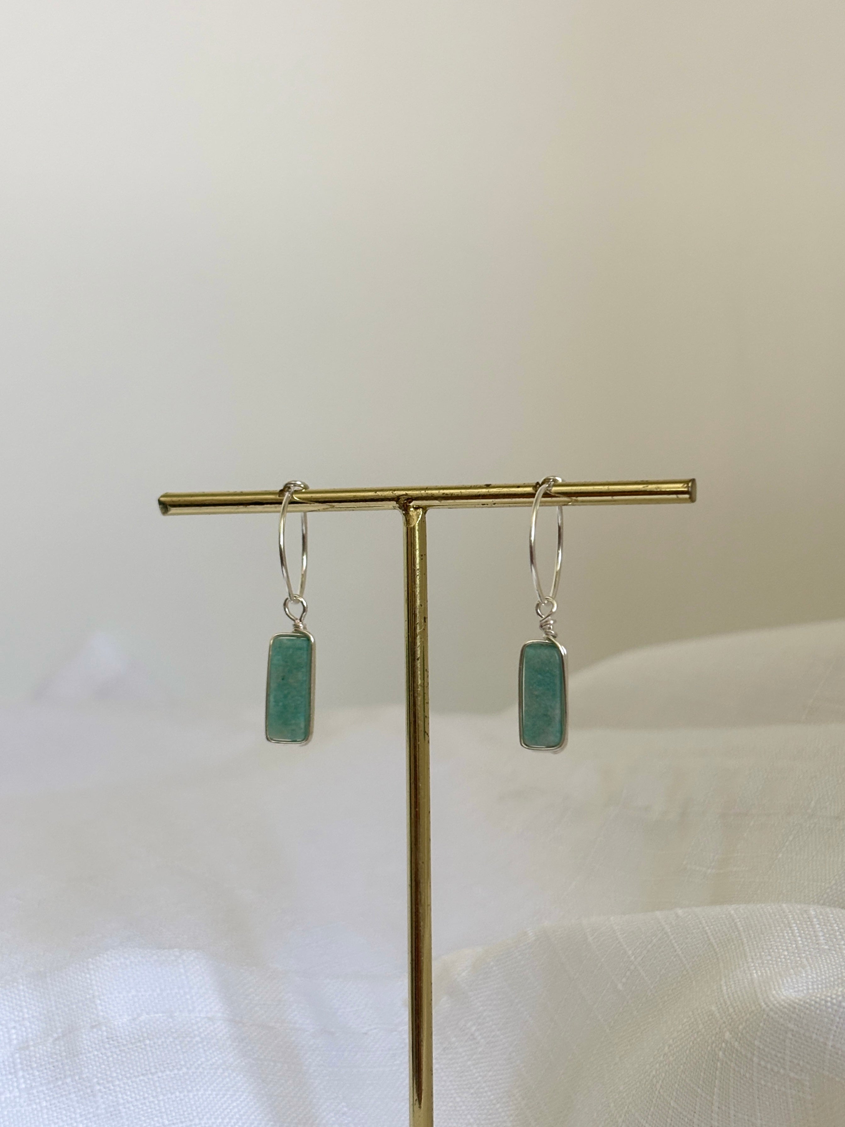 Classic Amazonite Earrings
