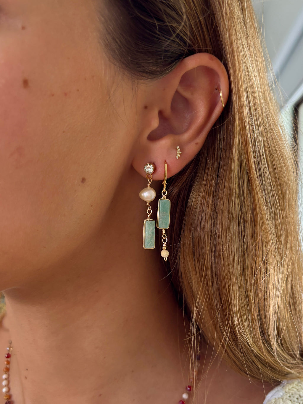Shoreline Pearl Earrings