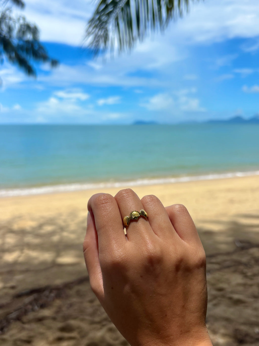 Triple Shell Ring