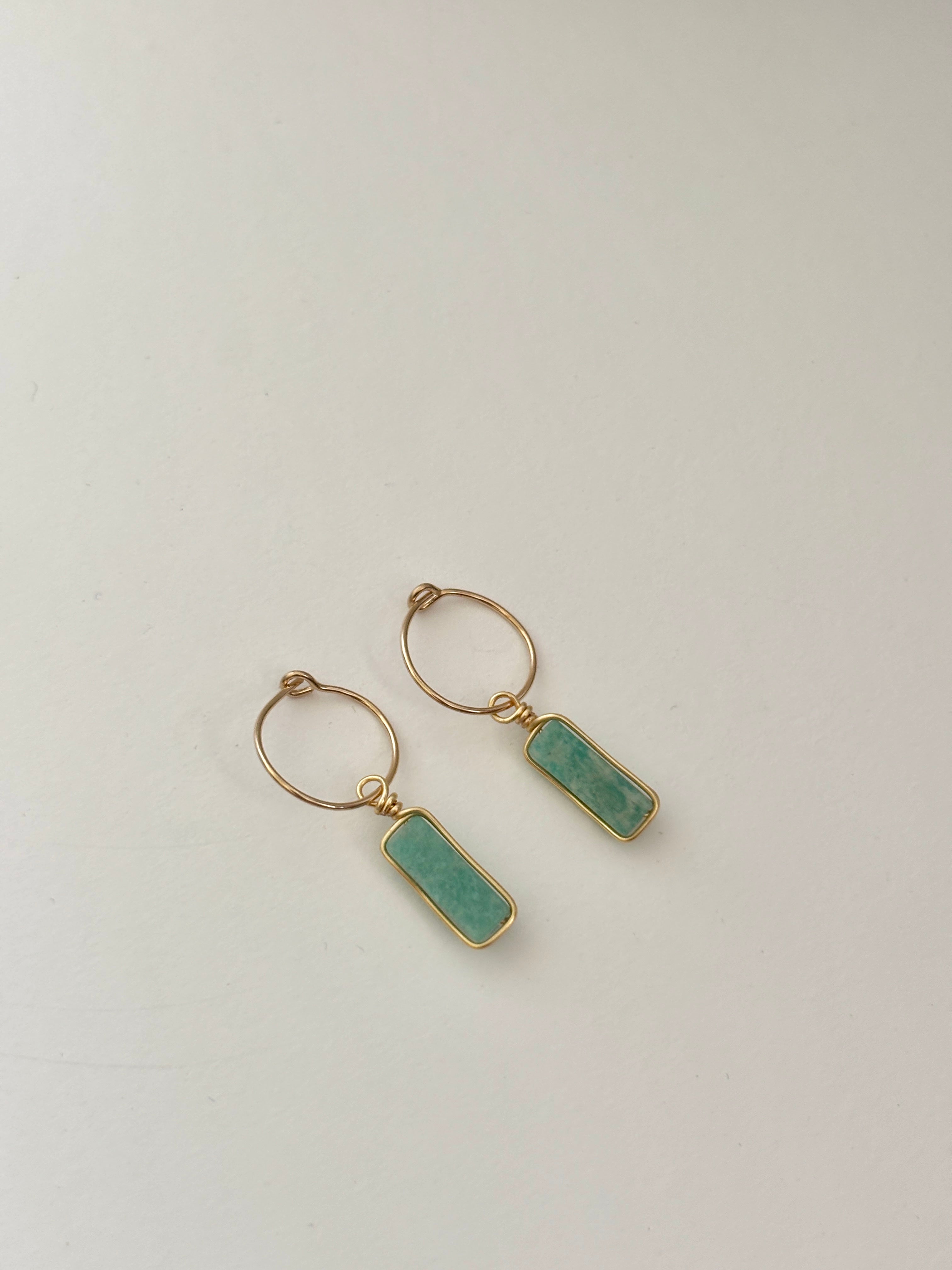Classic Amazonite Earrings