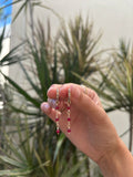Tropical Hibiscus Hoops