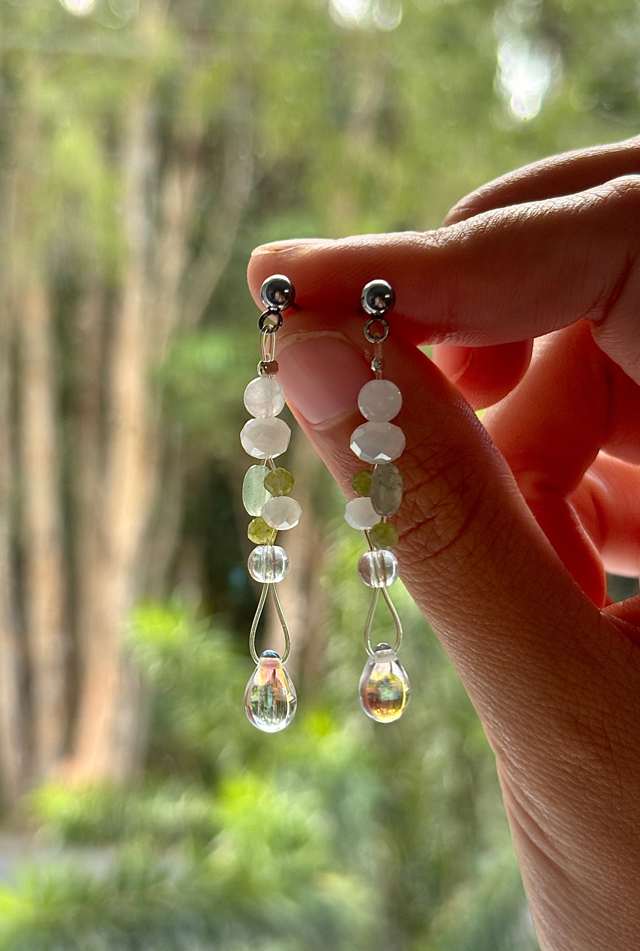 Tropical Storm Illusion Earrings