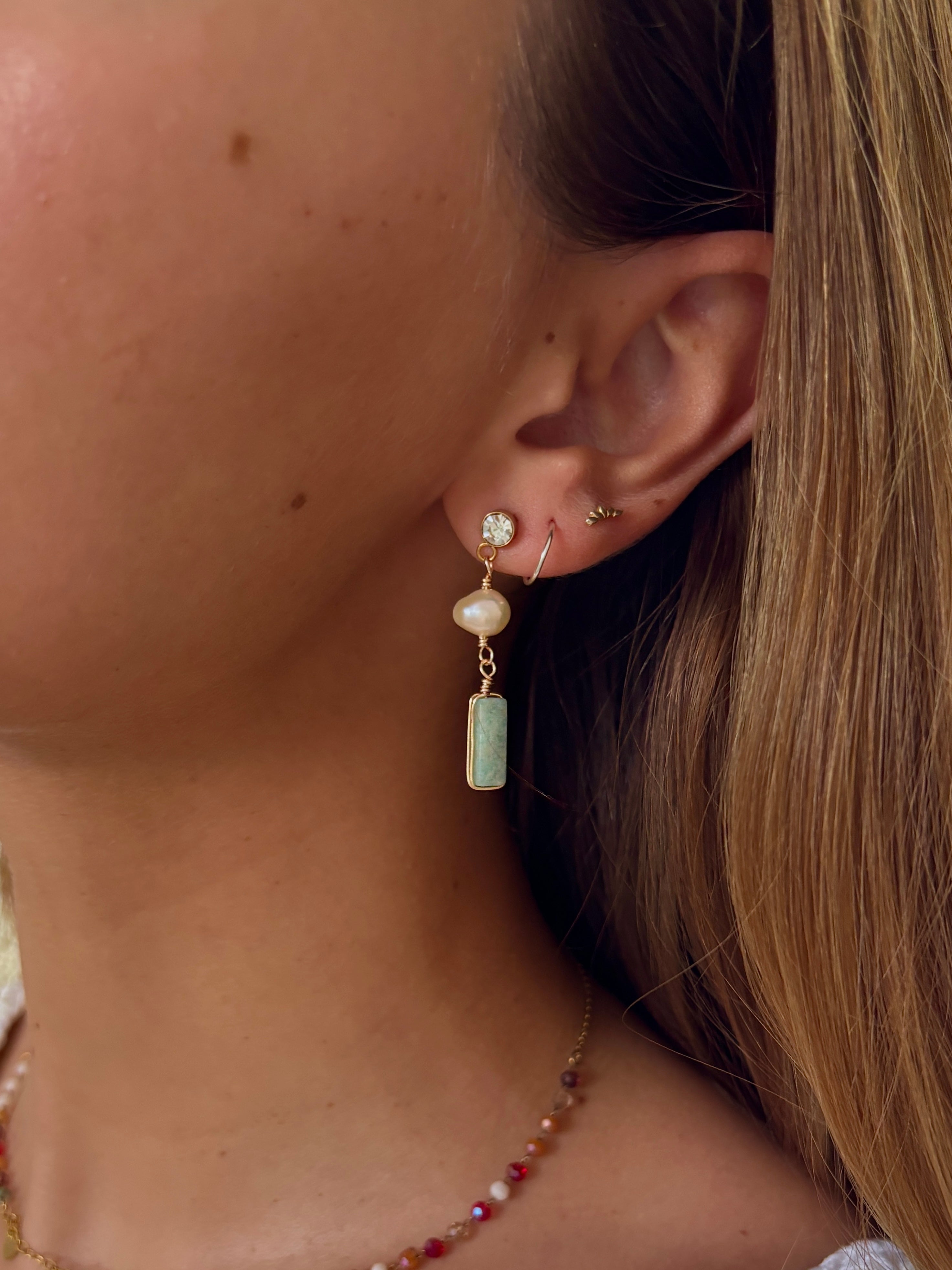 Shoreline Pearl Earrings