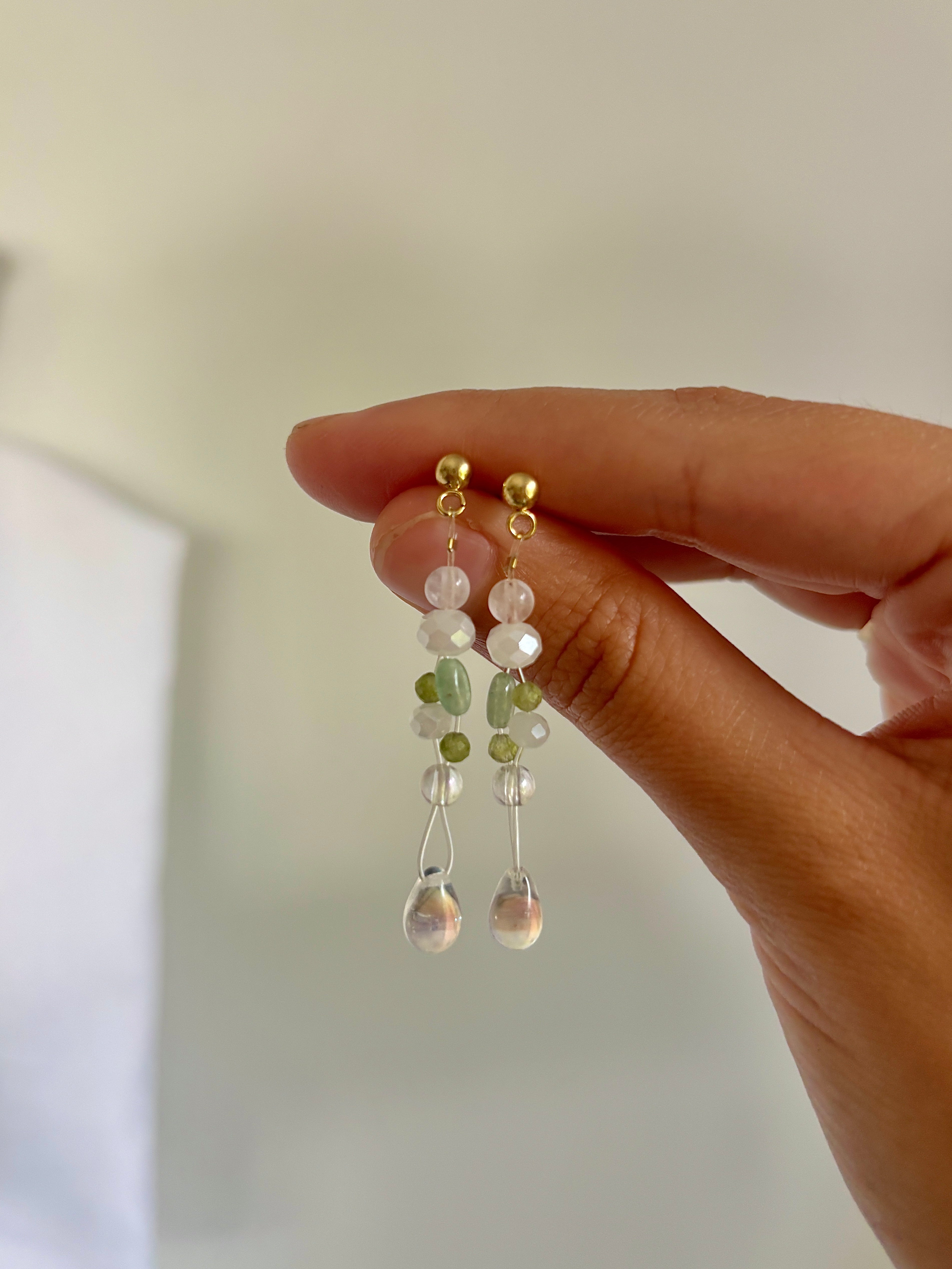 Tropical Storm Illusion Earrings