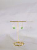 Millie Earrings in Spring Green
