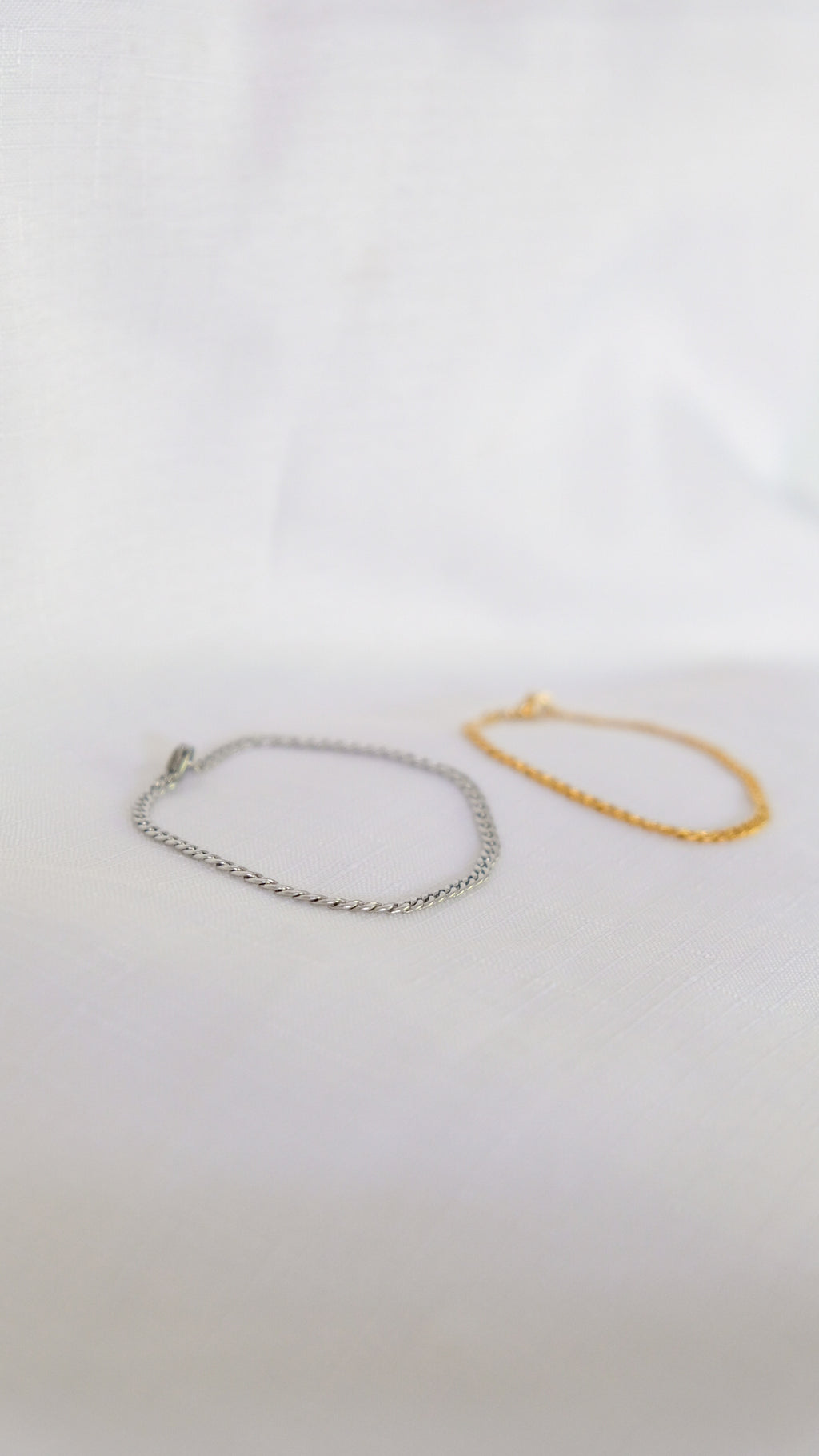 Couple's Chain Bracelet Set