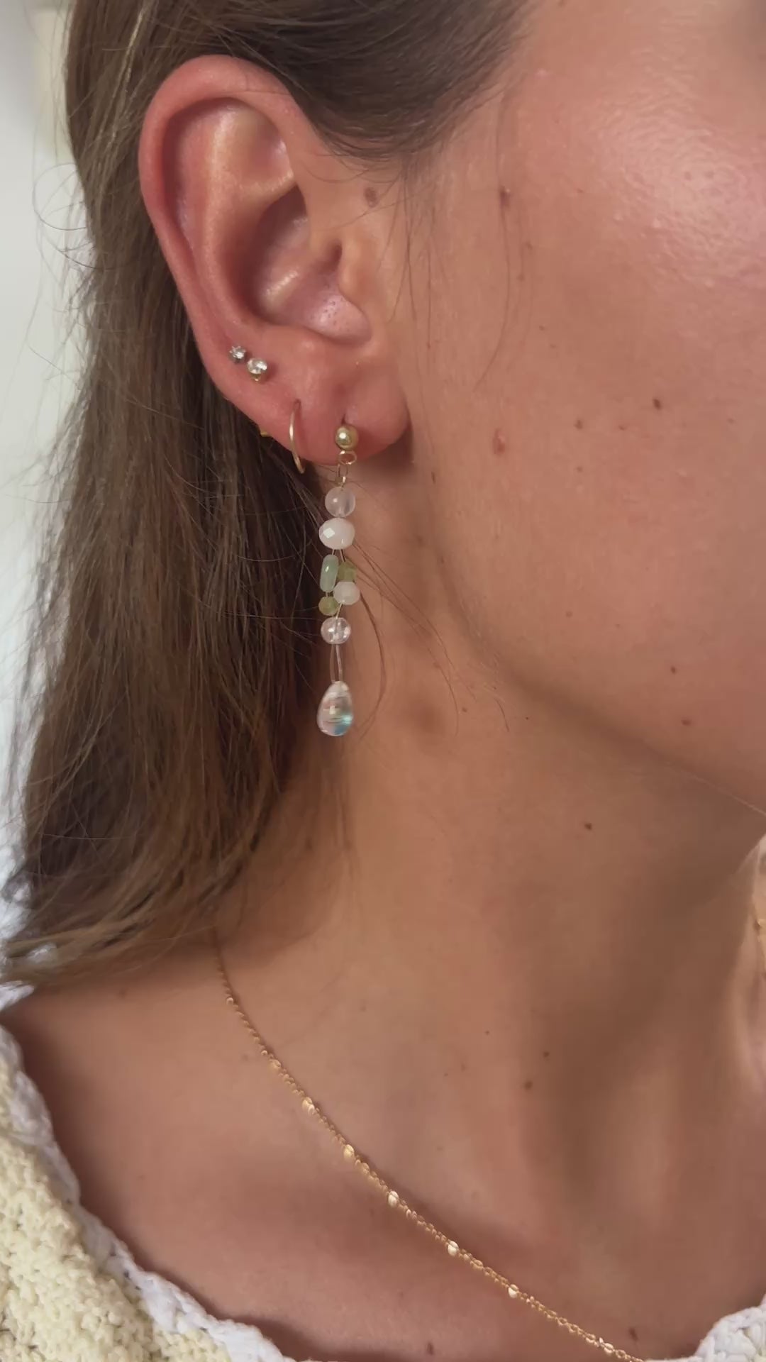 Tropical Storm Illusion Earrings